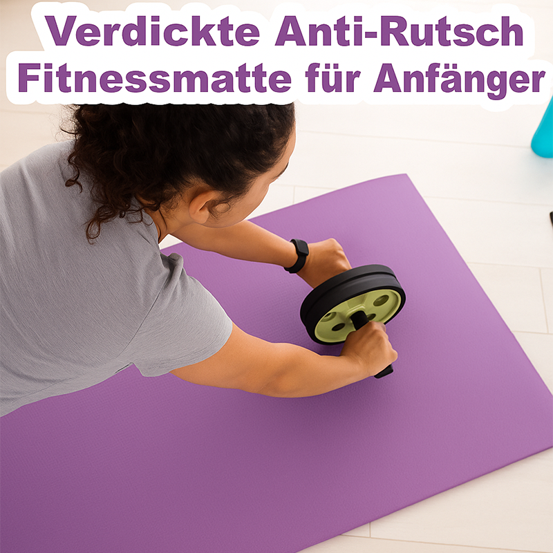 Nuvona ZenMat™ – Rutschfeste Yoga- & Fitnessmatte